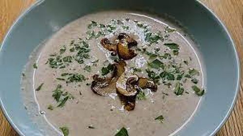 Champignon-Cremesuppe