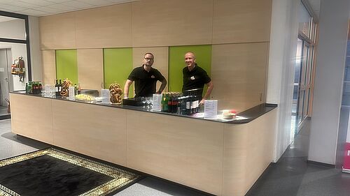 Catering in der Aula Süd